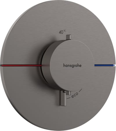 Hansgrohe ShowerSelect Comfort - Thermostatische inbouwkraan, geborsteld zwart chroom 15559340