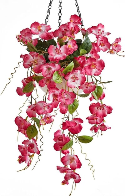 Hanging Silk Flowers voor Bruiloften, Realistische Kunstbloemen, Decoratieve Appelbloesem en Planten voor Binnen en Buiten