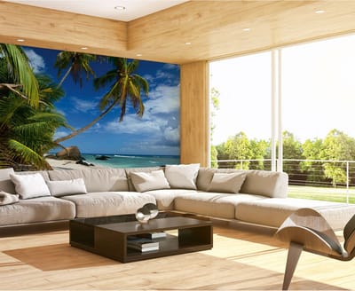 Fotobehang Seychellen DD100055 A.S. Création XXL World Trip | 3D Fotobehang