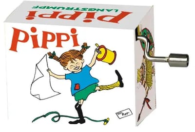 Draai Muziekdoosje Pippi Langkous - Melodie: Piratenopa Fabian