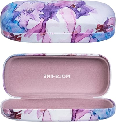 Brillen Etui - Brillenhouder Brillenkoker - Bescherming Bril - Grote Formaat - 16.5 cm Lengte - Zwart