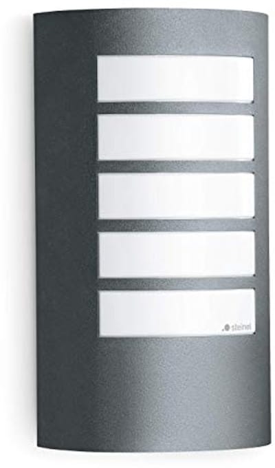 Robuuste buitenwandlamp met E27-fitting, IP44-veiligheid, zonder sensor