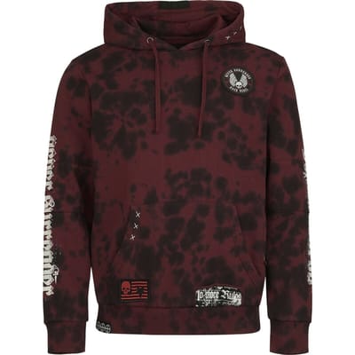 Rock Rebel by EMP - Rock Trui met capuchon - Original Sinners Kapuzenpullover - S tot XXL - voor Mannen - rood