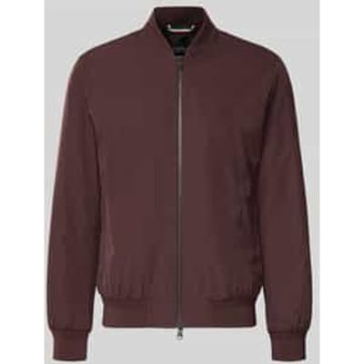 Regular fit jas met opstaande kraag model 'Rapid'