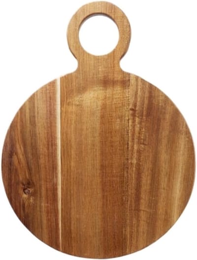 Snijplank Hout - Hakblok Keuken - Snijden Groenten - Geïntegreerd Handvat - 31x31x40.5cm - Niet gespecificeerd