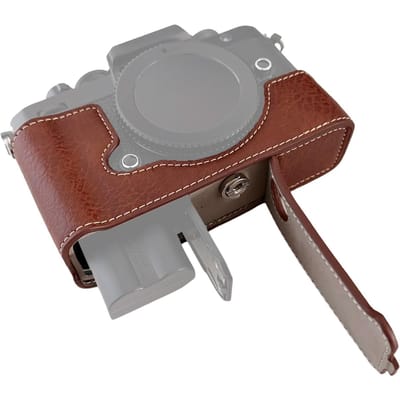 Étui de protection pour appareil photo Portable, Style rétro, sac de transport, ouverture par le bas, Design avec café