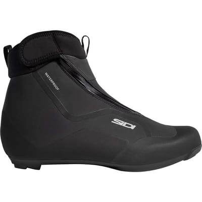 SIDI Nubes Road WP - Winterfietsschoen - Wielrenschoenen - Heren - Maat 41 - Zwart - YKK Rits - Quicklace - Nylon zool