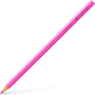 Faber-Castell kleurpotlood - Grip 2001 - 14 neon roze - FC-112414