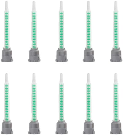 Mix Nozzles voor Statisch Mengen - 10 Stuks Plastic Mengtuiten voor Lijm en Verf, Perfect voor Tapmixers