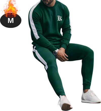 Nivard Joggingpak - Huispak - Volwassenen - Trainingspak - Comfortabel - Joggingsbroek - Tracksuit - Heren - Casual - Groen - M