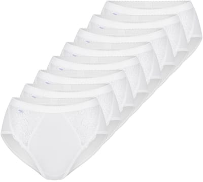 sloggi Dames midi slip 8 pack Chic