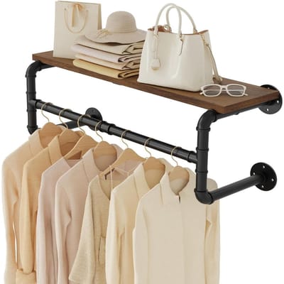 DailySupplies® Wandkapstok met Hoedenplank - Kapstok - Wandplank
