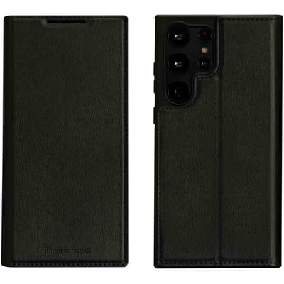 dbramante1928 Oslo Bookcase geschikt voor Samsung Galaxy S23 Ultra - Zwart
