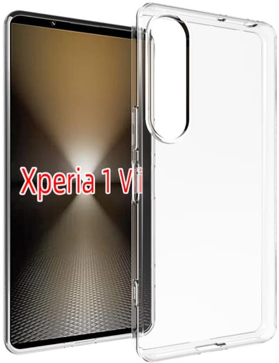 MobyDefend Hoesje - Geschikt voor Sony Xperia 1 VII - Transparante TPU Backcover - Volledig Doorzichtig