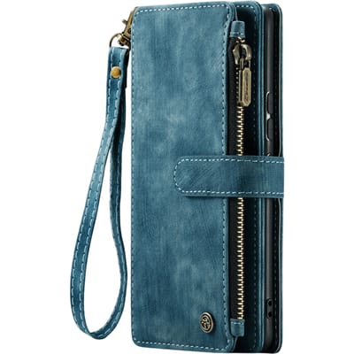 Caseme Samsung A54 Light Wallet Hoesje Blauw