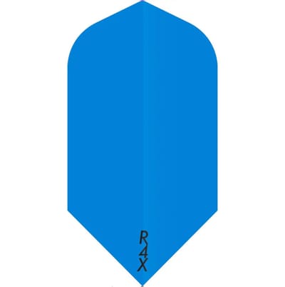 DLDarts - Slim Flights - 100 micron - 1 Set - Blauw