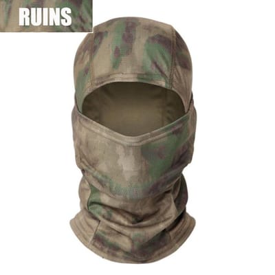 Multicam Tactisch Bivakmuts Volledig Gezicht Masker Schild Bedekking Fietsen Jacht Hoed Camouflage Bivakmuts Sjaal Hoge Kwaliteit Praktisch Dagelijks Gebruik gray