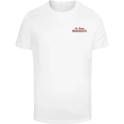 Mister Tee - Pizza Lovers Club Heren Tshirt - S - Wit