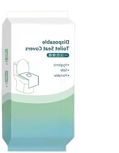 Toilet Brilhoezen - Papieren Afdekking - Reizen Hygiëne - Waterdicht Papier - 10 Stuks - Wit