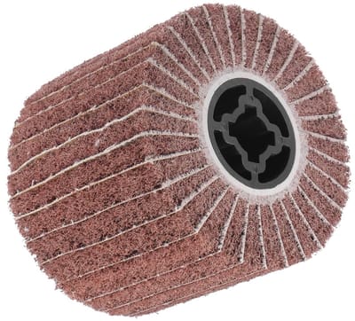 Schuurdisc 120 mm x 100 mm (D x H), korrel 80, voor polijsten en gladmaken van oppervlakken