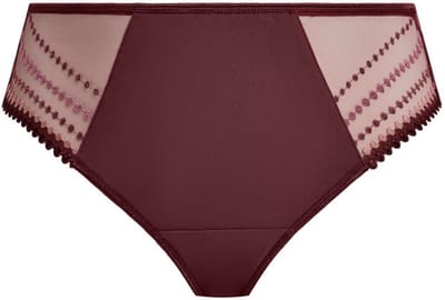 Elomi - Matilda String Sugarplum - maat XXL - Rood/Paars
