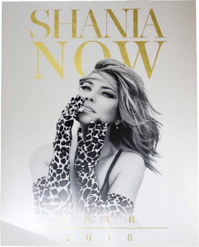 Shania Twain - Tour 2018 Poster - Multicolours