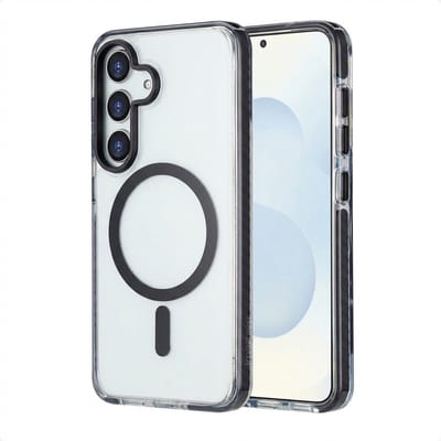 imoshion Hoesje - Geschikt voor Samsung Galaxy S25 - Combat Backcover met Magnetische Ring - Zwart
