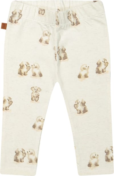 Frogs and Dogs - Pant Dogs Organic | Gebroken Wit - Katoen - Maat 62