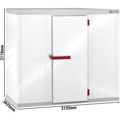GGM Gastro Kühlzelle - 3130x3830mm - 21,32m³ Wit