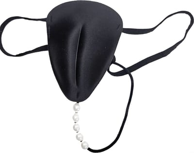 BamBella ® - Ondergoed - Heren LGBTQ string penis verbergen erotische string zwart