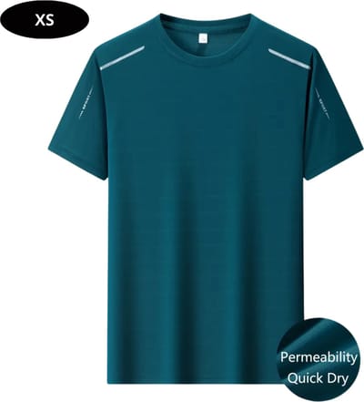 Livano Sportshirt Heren - Sport - Fitness - Compressie Shirt - Corrigerend Hemd - Sportkleding - Mannen - Groen- XS