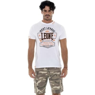 T-shirt Korte Mouw Leone 1947 Man Short Sleeves Military 1947
