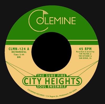 Sure Fire Soul Ensemble - City Heights (7" Single)