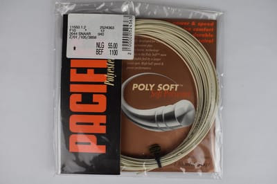 Pacific - Poly Soft - tennissnaar - 1.30 mm dik 12.40 meter lang