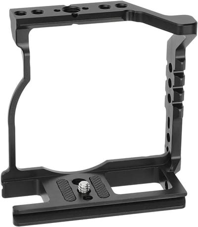 Half Camera Cage voor FUJIFILM X-T5-3338 - Beschermende Behuizing met Handgreep - Compatibel met Filmen en Fotograferen