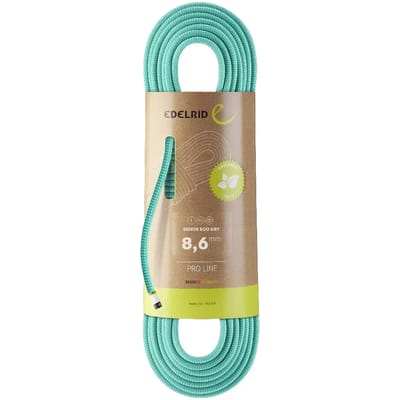 Edelrid Siskin Eco Dry 8.6 Mm Touw Groen 70 m
