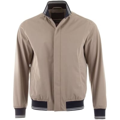 Paul & Shark Jack Typhoon Re4X4 Stretch Save the Sea Bomber Beige / male