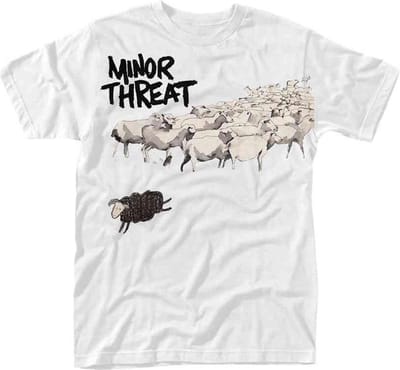 Minor Threat Heren Tshirt -M- Out Of Step Wit