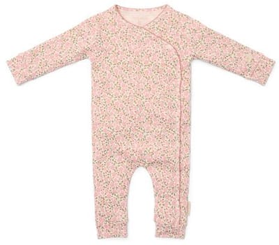 Little Dutch Pyjama - Maat 50/56 - Pyjama kinderen Meisjes - Roze - Fairy Garden Night Fairy Floral