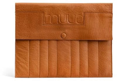 MUUD - Oslo XL - Lederen etui voor breinaaldpunten - Whisky