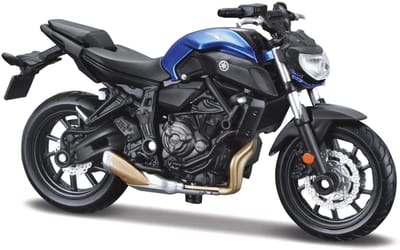 Maisto Yamaha Mt-07 - Modelauto - Schaal 1:18 - Blauw/Zwart