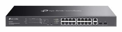 Omada - Switch, 20-Port, 16x PoE+ - Switch ES220GMP