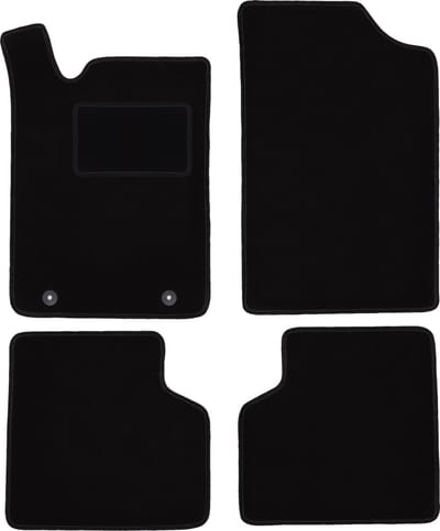 Zwarte veloursmatten voor: Citroen Xantia X1 / X2 break, stationwagen, liftback (1993-2001)