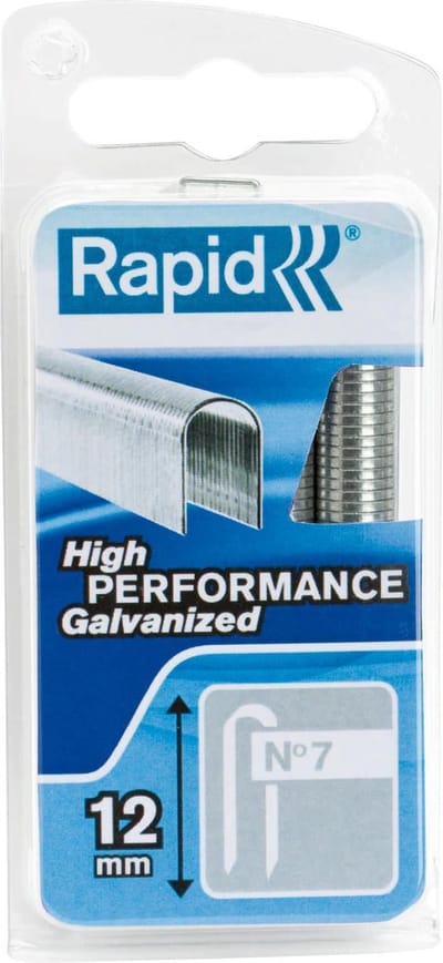 Rapid kabelnieten 7/12 mm galvaniseeerd 650 stuks