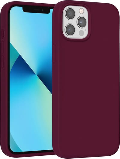 UNIQ Accessory Paars Pu Leer Back Cover Telefoonhoesje voor Apple iPhone 12 Pro Max - Bescherm uw Telefoon en Stijlvolle Uitstraling