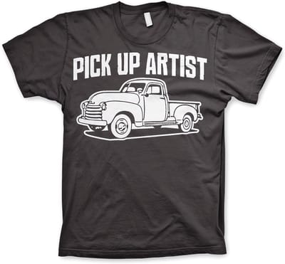 Hybris Pick-up artist T-shirt donkergrijs