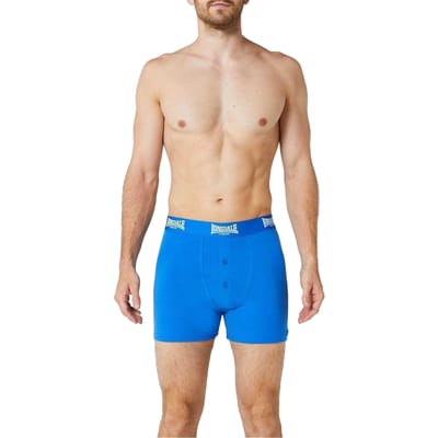 Lonsdale Boxershorts voor heren (Set van 2) (Blauw)