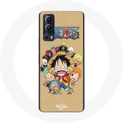 Coque Vivo Y72 One piece Manga Equipage du Chapeau de Paille