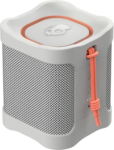 Draagbare Bluetooth Luidspreker - Mini Speaker - Muziek Luisteren Buiten - Volledig Waterdicht IPX7 - 14 Uur Batterij - Crèmekleurig
