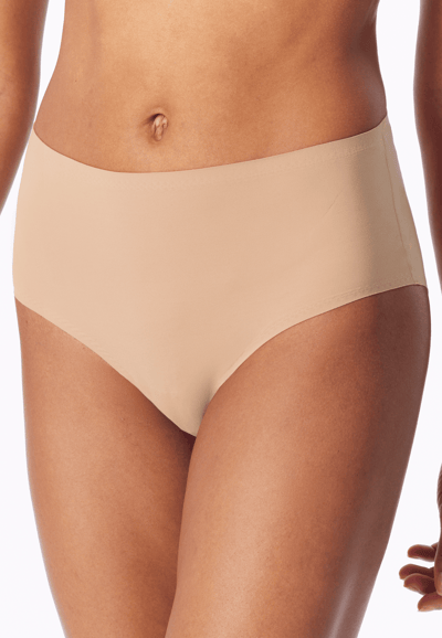 Schiesser Maxislip Invisible Soft Dames Onderbroek - naadloos - maple